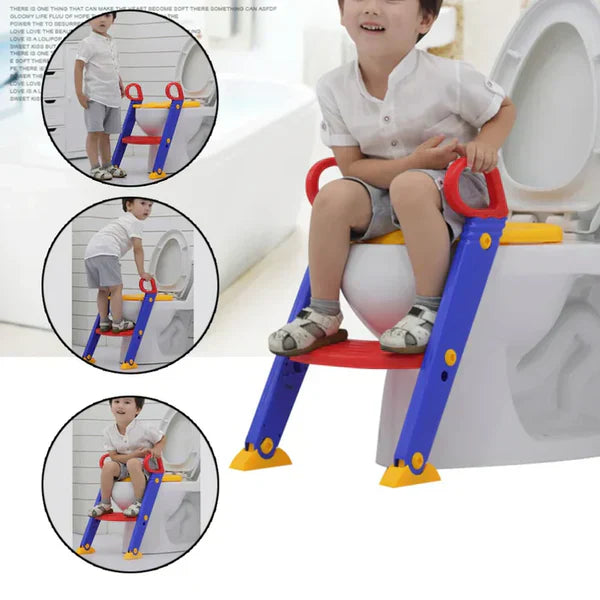 Kid's Ladder Toilet Trainer – مدرب المرحاض للأطفال مع سلم