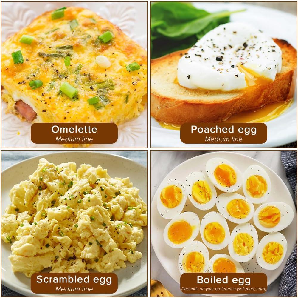 Electric Egg Cooker 7 Eggs Steamer - طباخة بيض كهربائية 7 بيضات بالبخار