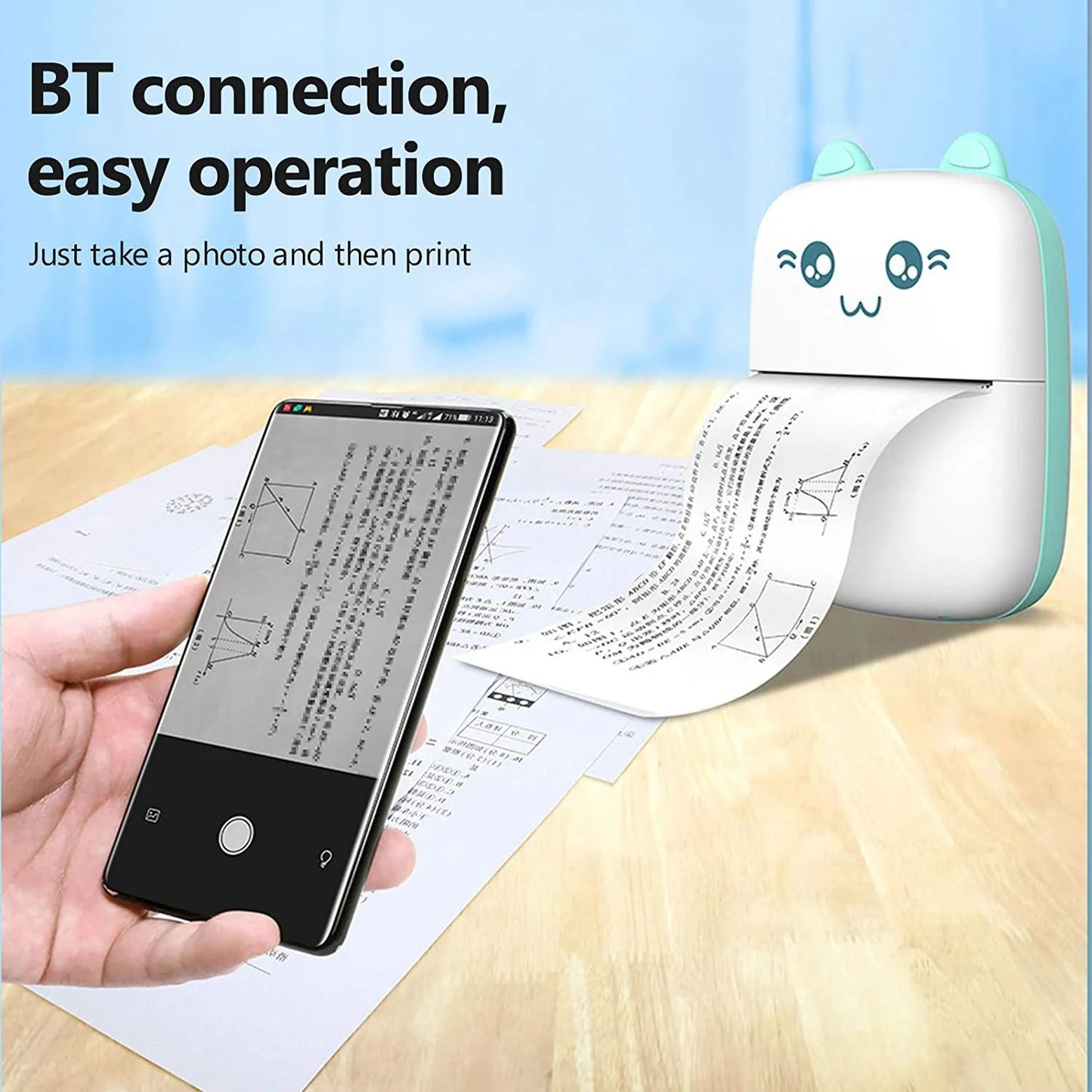 Mini Portable Thermal Printer