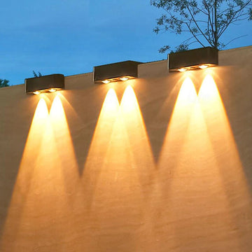 Solar LED Wall Light - ضوء الجدار LED بالطاقة الشمسية