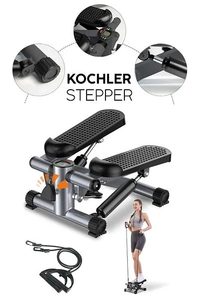 Fitness Stepper Exerciser with Rope - جهاز تمرين اللياقة البدنية مع الحبل