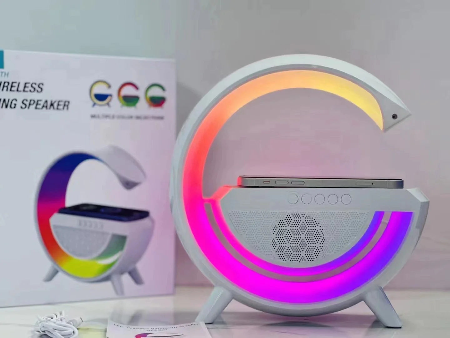 ✨ G-Look Wireless Charging Lamp – Modern Design & Fast Charging -  مصباح الشحن اللاسلكي G-Look - تصميم عصري وشحن سريع